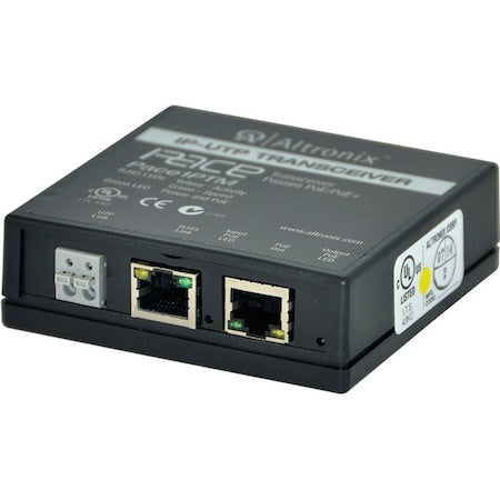 PoE Transceiver, 3-1/2" W, 1 Cam. Input