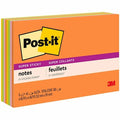 Super Sticky Notes, 4x6 In., PK8