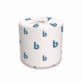 Toilet Paper, 2 Ply, 4 1/2 x 3 in Sheets, 500 Sheets/Roll, White, 96PK