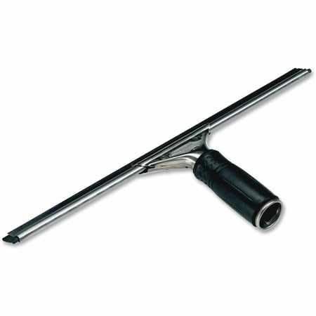 Squeegee, Stainless Steel, 14" W, Blk, PK10