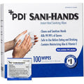 Antimicrobial Hand Sanitizing Wipes, 5 x 8", 100 Wipes