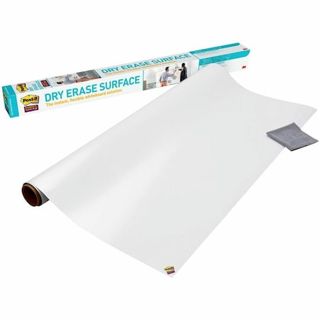 Dry Erase Sheet, Plastic, 48 in, 72 in
