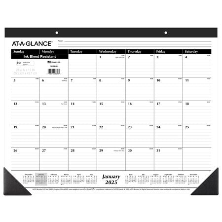Monthly Desk Pad,Horizontal