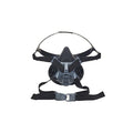Half Mask Respirator, Advantage 420 Assembly, Bayonet, Silicone, Black, Size M