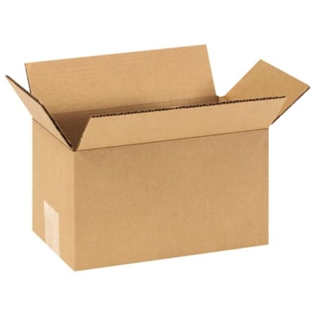 9 in x 5 in x 5 in Shipping Box, Kraft, Corrugate, Single Wall, 32 ECT