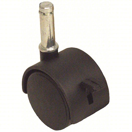 Stem Caster, 100 lb. Load, Black Wheel
