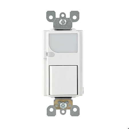 Wall Switch, Rocker, 15 A, White