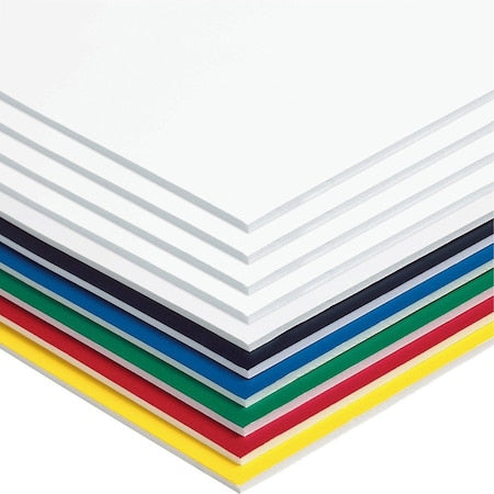 Foam Board, 20"X30", Assorted, PK10