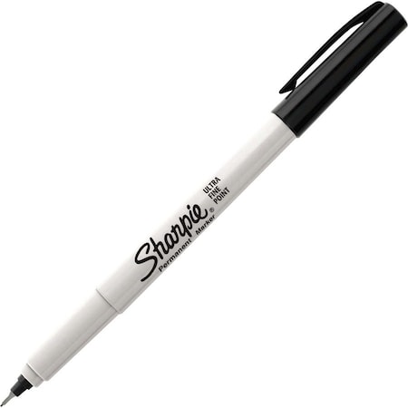 Permanent Marker, Ultra Fine Tip, Capped, 36 PK