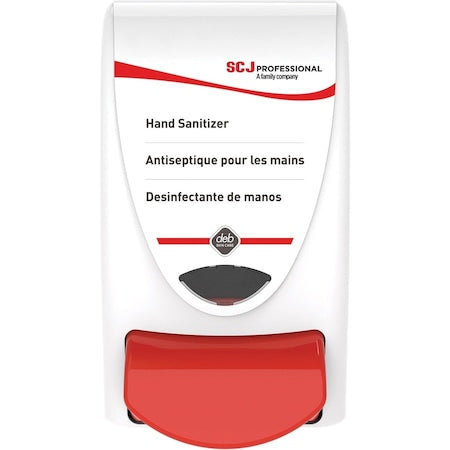 Hand Sanitizer Disp, WH, 1 L, 4 5/8 inD