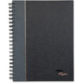 10-1/2 x 8" Gray Business Notebook