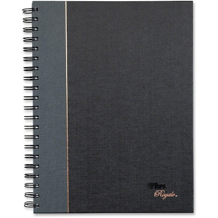 10-1/2 x 8" Gray Business Notebook