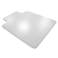 Cleartex Enhanced Polymer Lipped Chair Mat for Carpets up to 3/8" - 48" x 51"