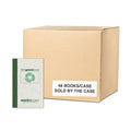 Case of Memo Books, 60 sheets of 15 lb Smooth White Paper, 5"x3", Narrow Ruled, Grey Kraft Cover, PK48