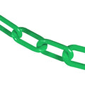 3"" x 300' Green Plastic Safety Chain