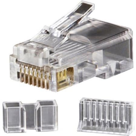 Modular Data Plugs RJ45 CAT6, 25-Pack