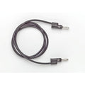 Test Leads, Black, 5000 V, 18 AWG, 8 in