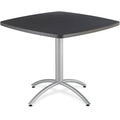 Square Cafe/Breakroom Table, Graphite Granite - 42" Square x 29"H, 42" W, 42" L, 29" H, Graphite