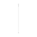 Linear LED Light Bulb, 2 ft L, 12 W, Glass