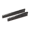3/8 in Drive Flex Impact Socket Set, Metric, SAE, 34 pcs