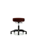 Desk Stool,Vinyl,Glides,Burg