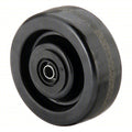 Caster Wheel, 4"dia, 600 lb, Black