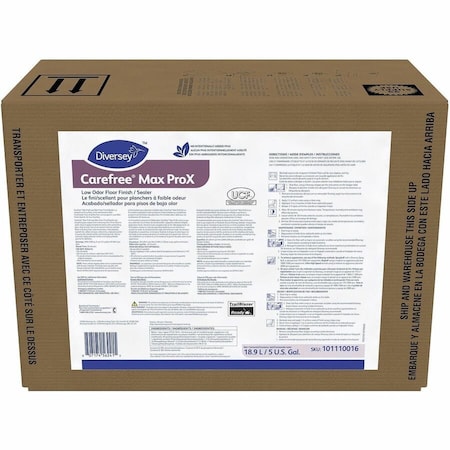 Floor Finish, 5 gal, Bag