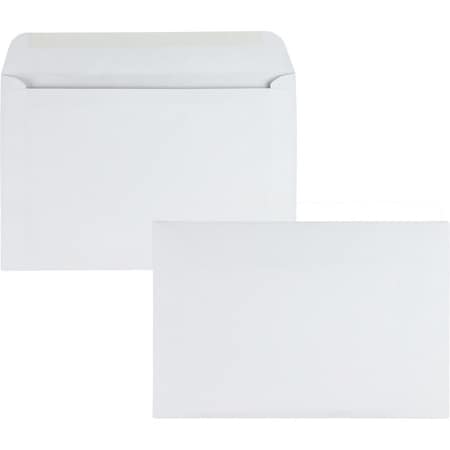 Catalog Envelope, White, Paper, PK500
