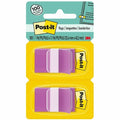 Sticky Flags, 1 x 1-3/4 In., Purple, PK2