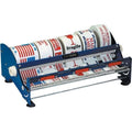 Table Top Label Dispenser, 18", Blue, 1 Each