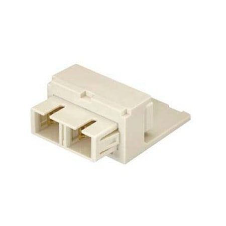 Adapter, Singlemode Duplex SC Fiber, Blue