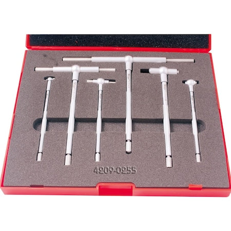 6 Piece 5/16-6" B&S Style Telescoping Gage Set