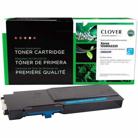 Toner Cartridge, Cyan, Remanufactured