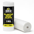 Heavy Duty Drop Cloth, 9x12, Clear