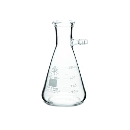 Filtering Flask, Colorless, 160 mm H