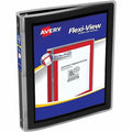 Flexi-View 3 Ring Binder, 1/2 in Round