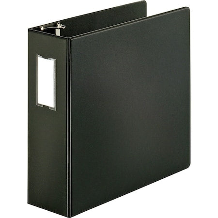Ring Binder, Black, Clear Sleeve