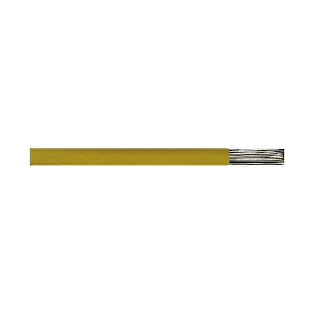 HighTemp/VoltageLeadWire, 20AWG, Ylw, 50ft
