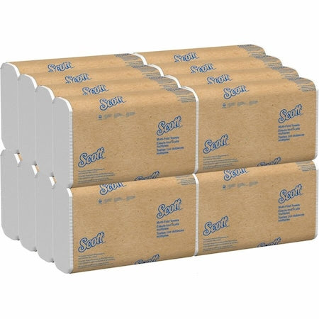 Multifold Narrow Width Paper Towels, 8.0" x 9.4" Sheets, Compact Case (250 Sheets/Pack, 16 Packs)