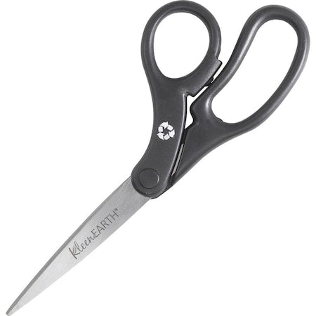 Scissors, 8" KleenEarth Basic Bent Scissors, Black