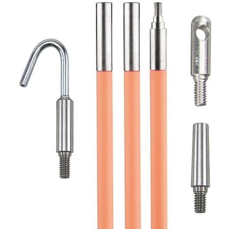 Glow Rod, Lo-Flex, 15 Foot, Pk/3