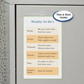 Shop Ticket Holder, Clear, 8 3/4 "H, PK50