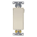 WallSwitch, 2hp, Rocker, 20A, LightAlmond