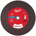 Cut-Off Wheel, 20mm Sz, 12" dia.