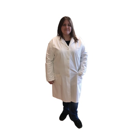 Womens Lab Coat, Extra Large, Size 16-18
