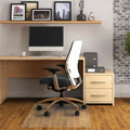 Advantagemat PVC Chair Mat HF 30"x48", Rectangular Shape, Clear, for Hard Floor