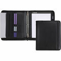 Ring Binder, Black, Vinyl; Metal