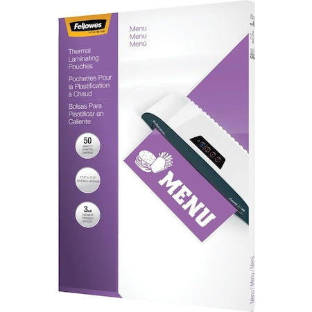 Laminating Pouch, 11.5" W, 17.5" L, PK25