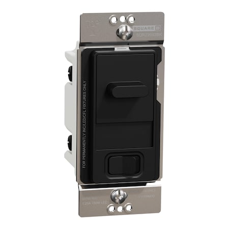 Dimmer, X Series, Slide, 500 W, Single Pole