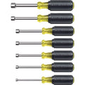 Nut Driver Set, Magnetic Nut Drivers, 3-Inch Shaft, 7-Piece